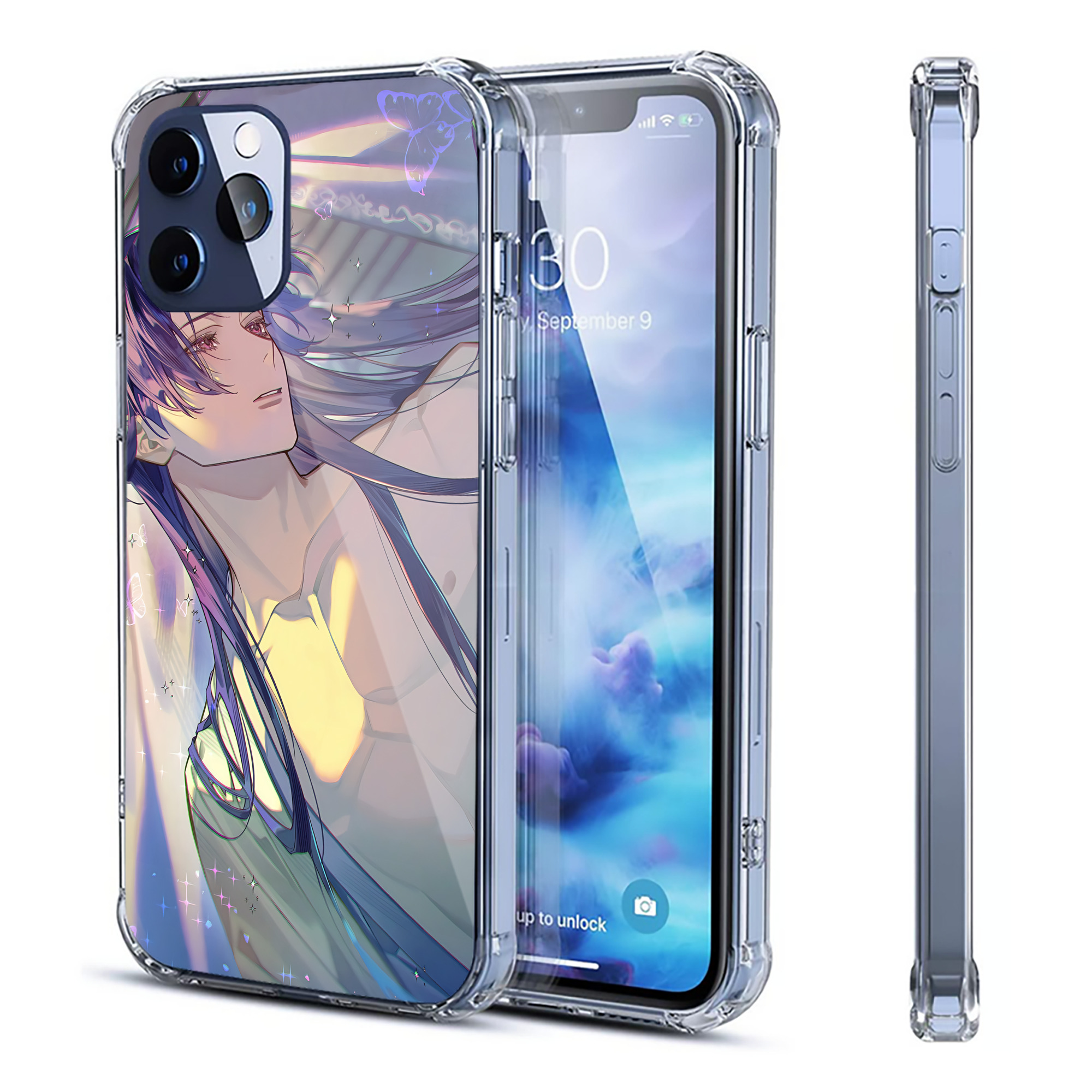 （画像用） 薬屋のひとりごと The Apothecary Diaries 【iPhone 12シリーズ対応】透明スマホケース（クリアソフトケース）